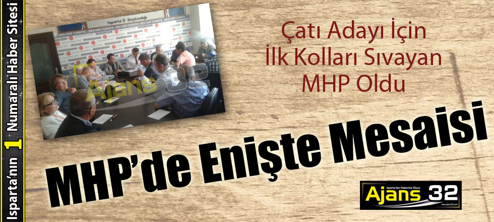 MHP'de Enişte Mesaisi Başladı