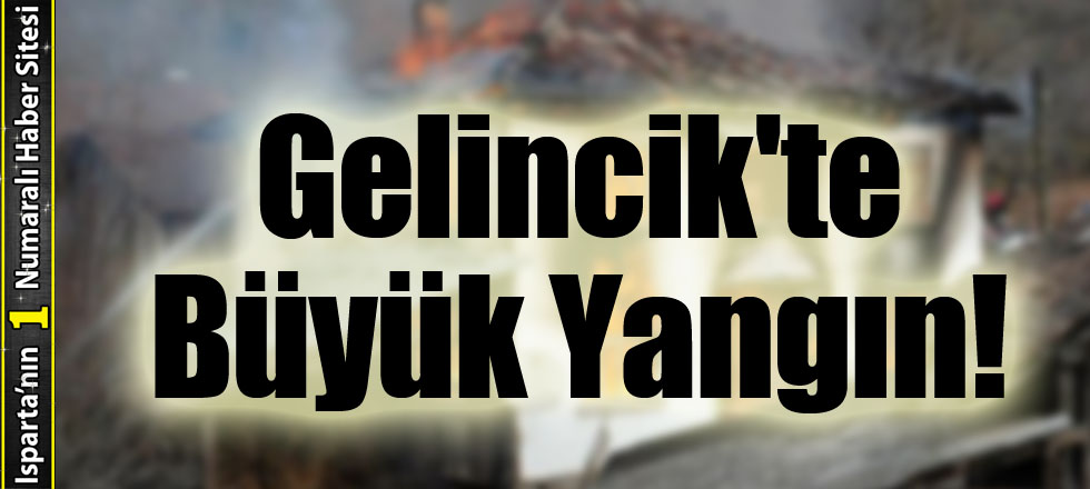 Gelincik'te Büyük Yangın!