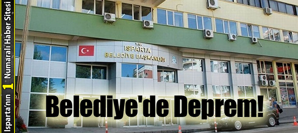 Belediye'de Deprem!