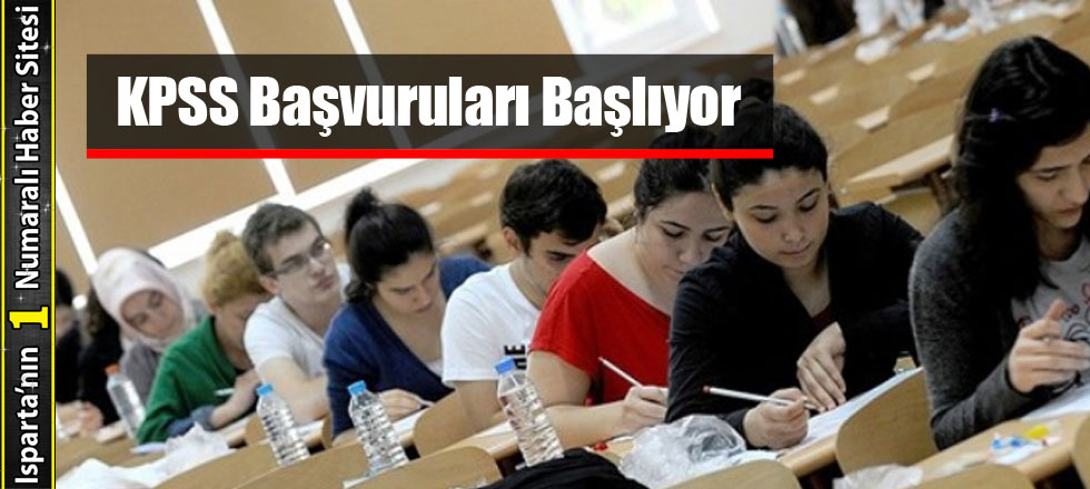 KPSS Başvuruları Başlıyor