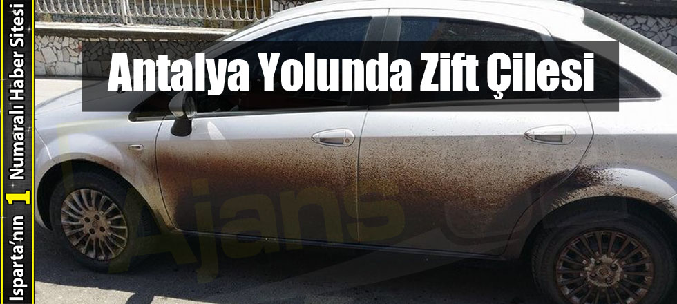 Antalya Yolunda Zift Çilesi