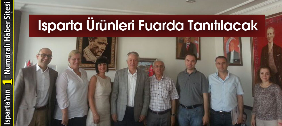 Isparta Ürünleri Fuarda Tanıtılacak
