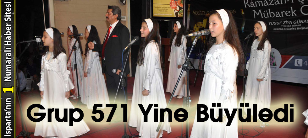Grup 571 Yine Büyüledi