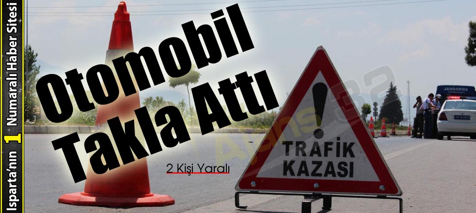 Trafik Kazası: 2 Yaralı