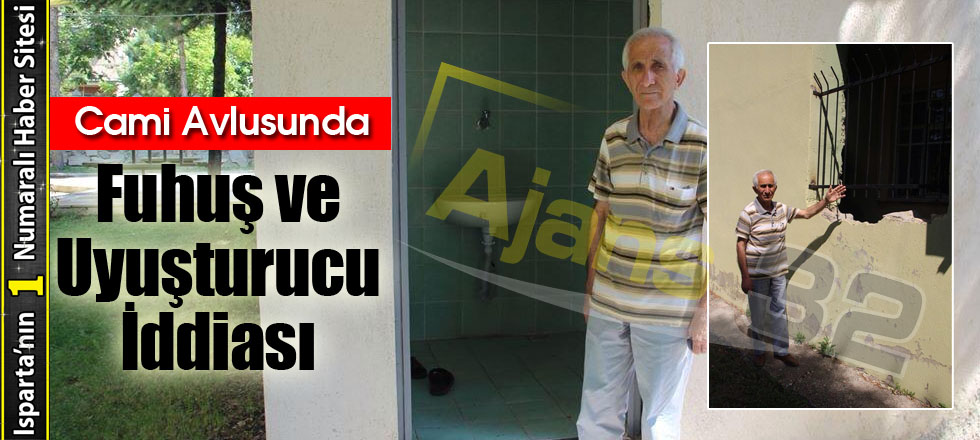 Cami Avlusunda Fuhuş ve Uyuşturucu İddiası