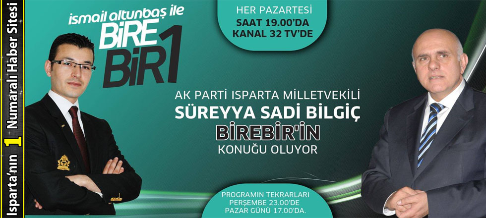 Bilgiç, Birebir’e Konuk Oluyor