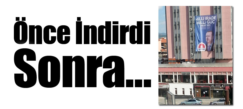 Önce İndirdi, Sonra…
