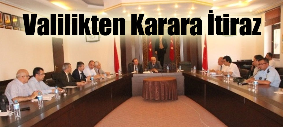 Valilikten Karara İtiraz