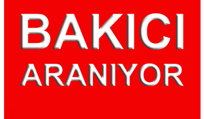 Yatılı Çocuk Bakıcısı Aranıyor