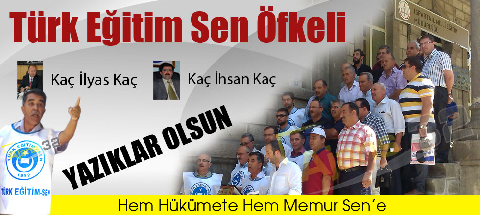 Türk Eğitim Sen Öfkeli