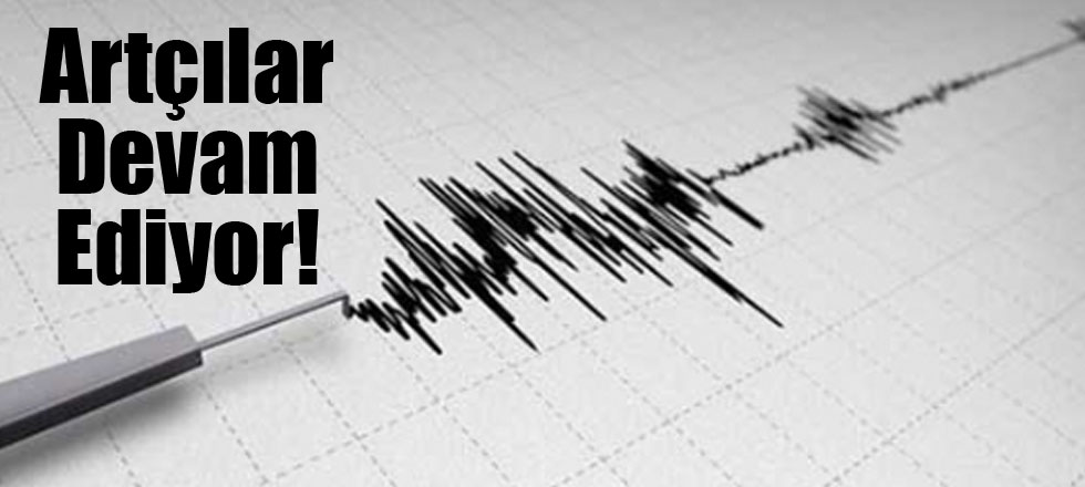 24 Saatte 58 Deprem Meydana Geldi