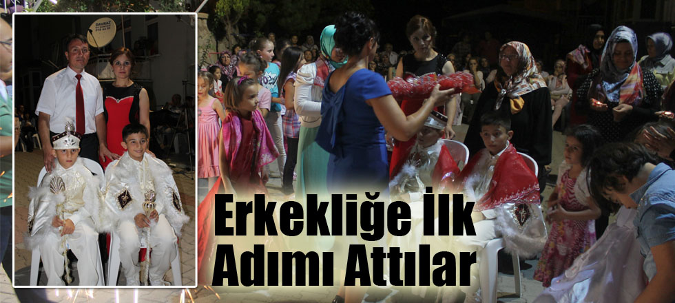 Erkekliğe İlk Adımı Attılar