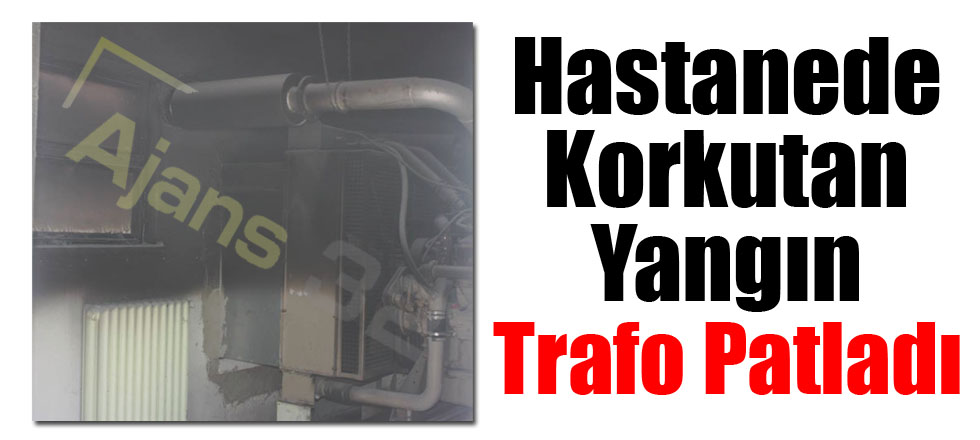 Hastanede Korkutan Yangın