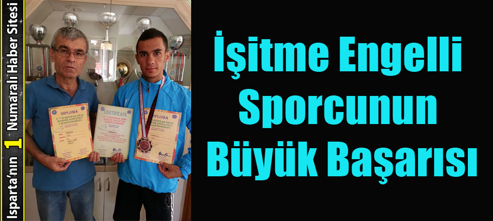 İşitme Engelli Sporcunun Büyük Başarısı