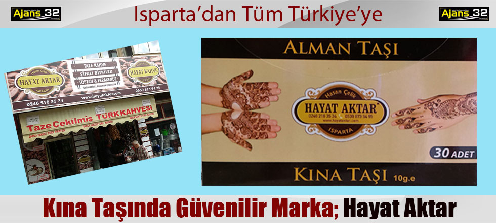 Hayat Aktar; Kına Taşında Güvenilir Marka...