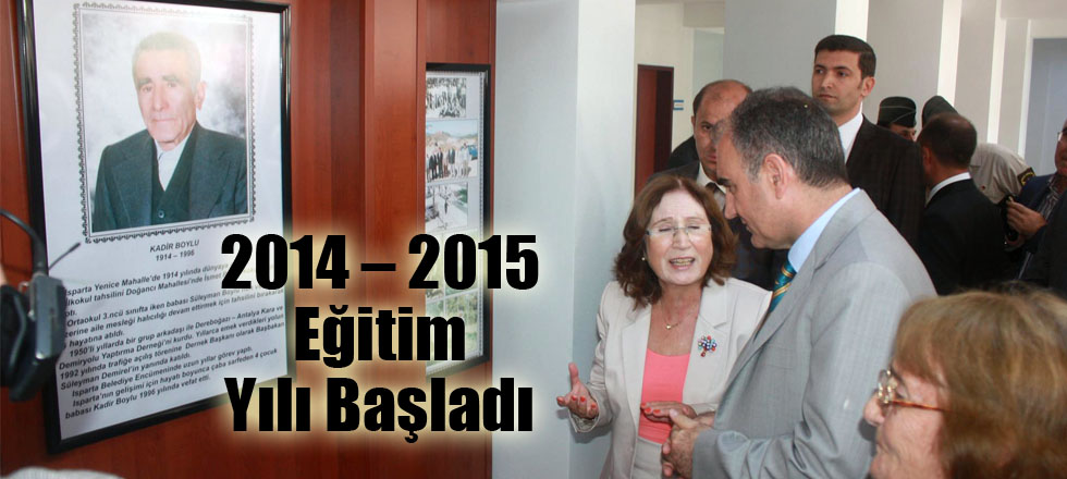 2014 – 2015 Eğitim Yılı Başladı