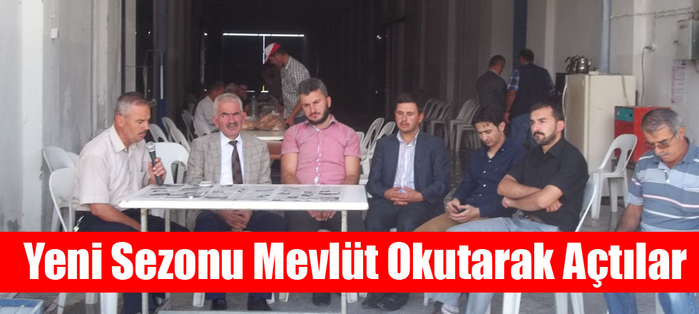 Yeni Sezonu Mevlüt Okutarak Açtılar