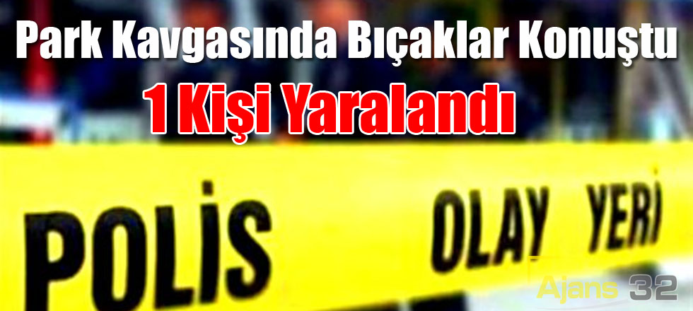 Park Kavgasında Bıçaklar Konuştu