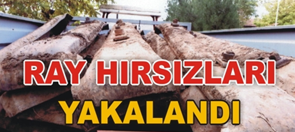 Ray Hırsızları Yakalandı