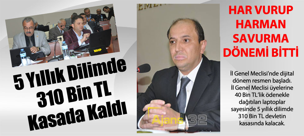 İl Genel Meclisi'nde Dijital Devrim