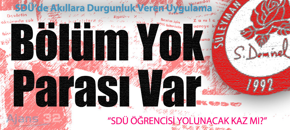 SDÜ Öğrencisi Yolunacak Kaz Mı?