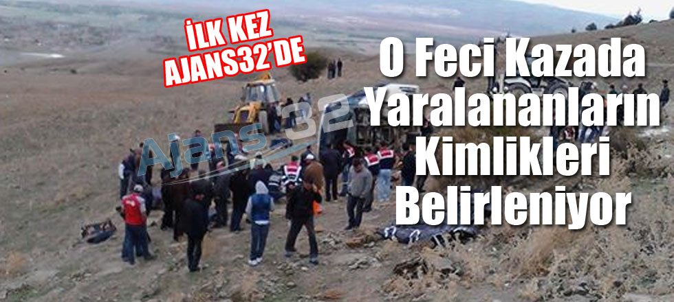 Yaralıların Kimlikleri Belirleniyor