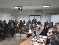 Belediye'den Muhtarlara Yangın Eğitimi