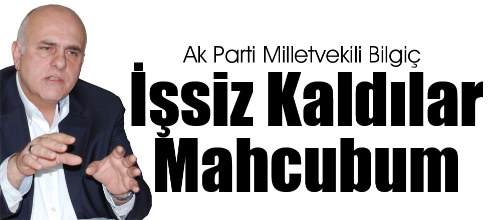 Bilgiç: Mahcubum