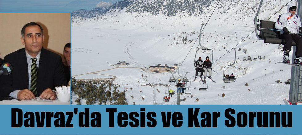 Davraz'da Tesis ve Kar Sorunu