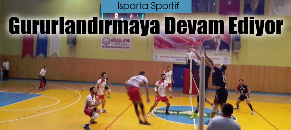 Isparta Sportif Gururlandırmaya Devam Ediyor