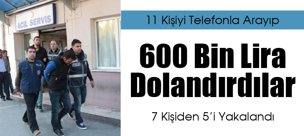 Telefonla 600 Bin Lira Dolandırdılar