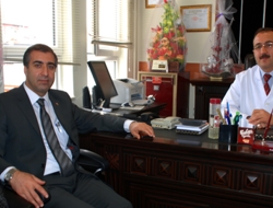Yeni Müdür Özdemir'e Önal'dan Ziyaret
