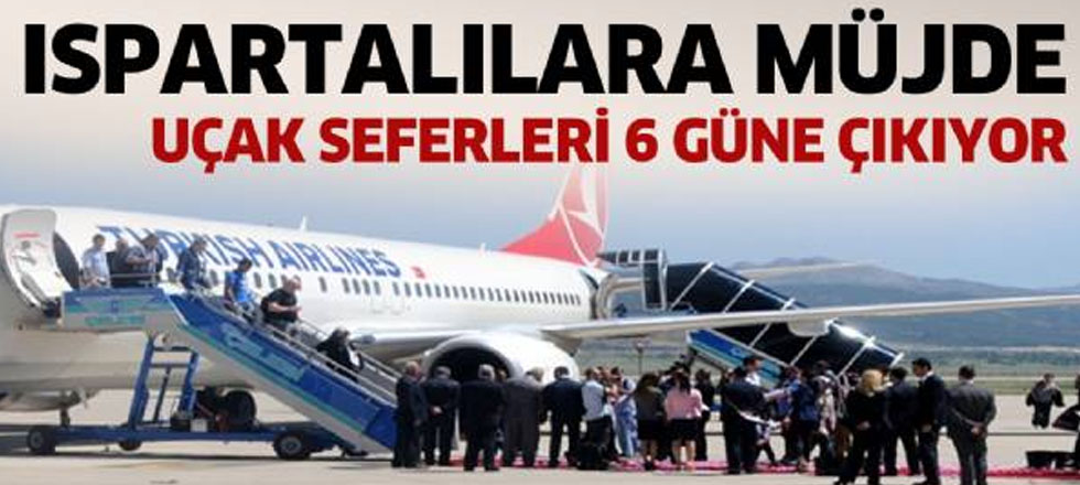 Ispartalılara Müjde