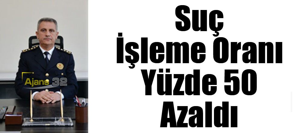 Suç İşleme Oranı Yüzde 50 Azaldı