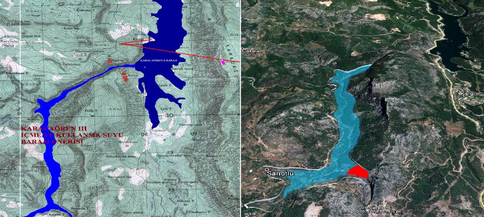 Karacaören Barajı Isparta, Burdur ve Antalya'yı Birbirine Düşürdü
