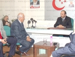 Şandır'dan Saadet Partisine Taziye Ziyareti