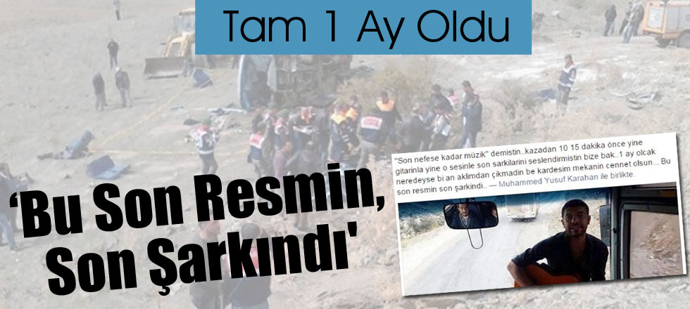 'Bu Son Resmin, Son Şarkındı'