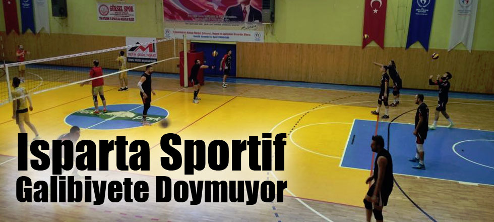 Isparta Sportif Galibiyete Doymuyor