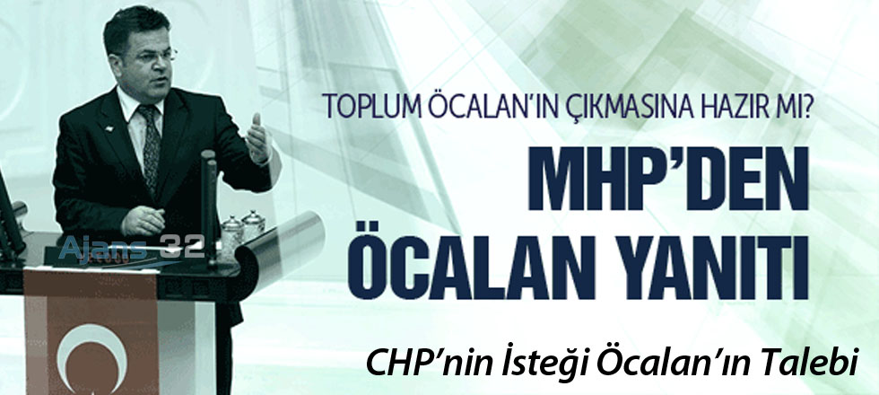 CHP'nin İsteği Öcalan'ın Talebidir!