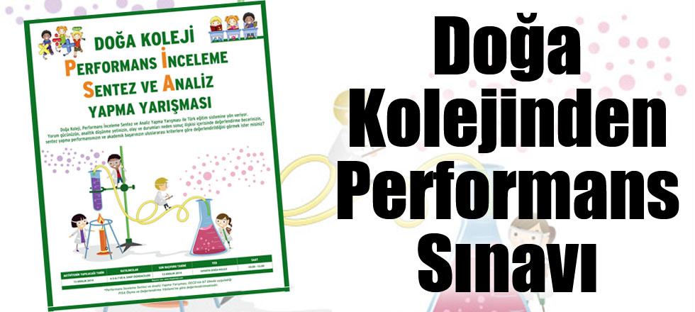 Doğa Kolejinden Performans Sınavı