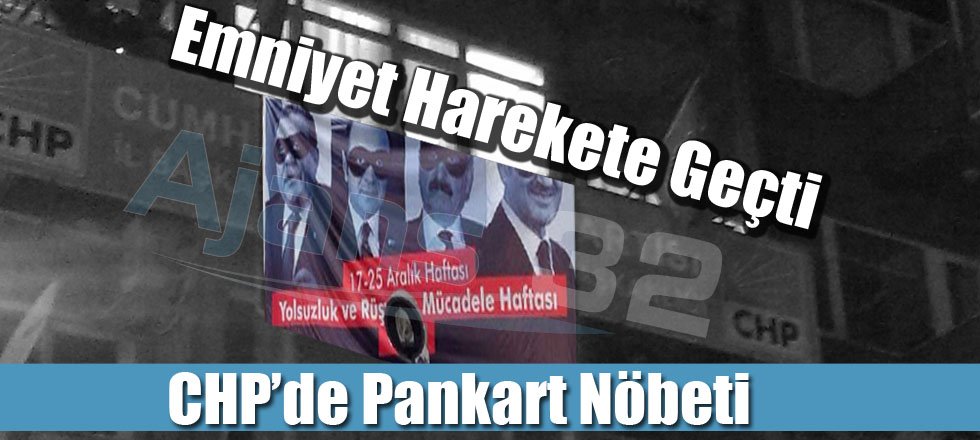 CHP'de Pankart Nöbeti