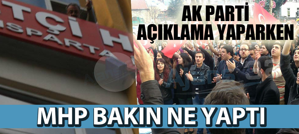 AK Parti Açıklama Yaparken MHP Bakın Ne Yaptı?