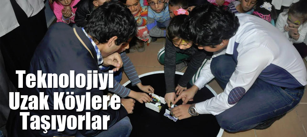 Teknolojiyi Uzak Köylere Taşıyorlar