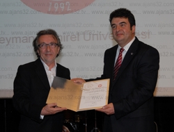 Osman Sınav’a SDÜ Toplumsal Katkı Ödülü