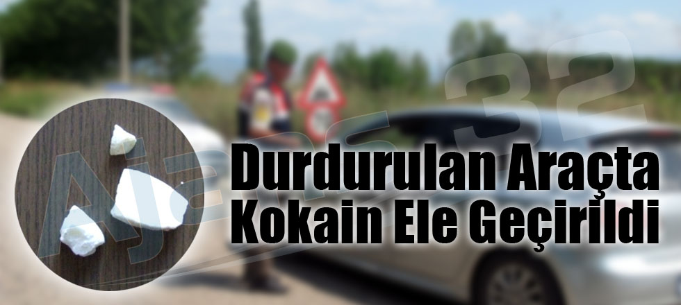 Durdurulan Araçta Kokain Ele Geçirildi