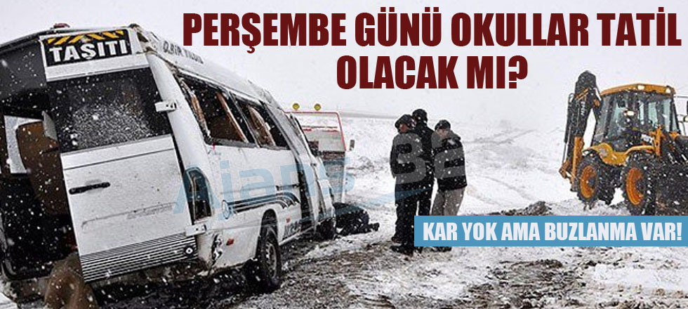 Perşembe Günü Okullar Tatil Mi?