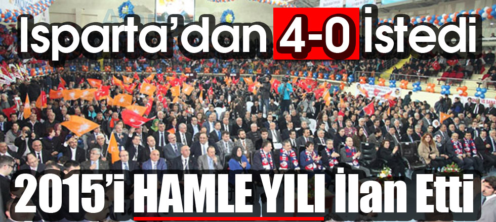 Isparta'da 3 Bakan!