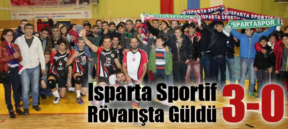 Isparta Sportif Rövanşta Güldü: 3-0