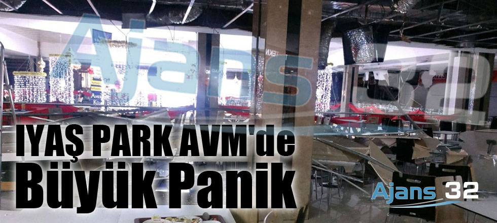 IYAŞ PARK AVM'de Büyük Panik