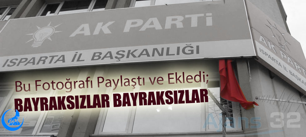 Ülkü Ocakları'ndan AK Parti'ye Bayrak Göndermesi